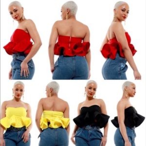 Sweetheart Top - Black - Picture 2 of 7